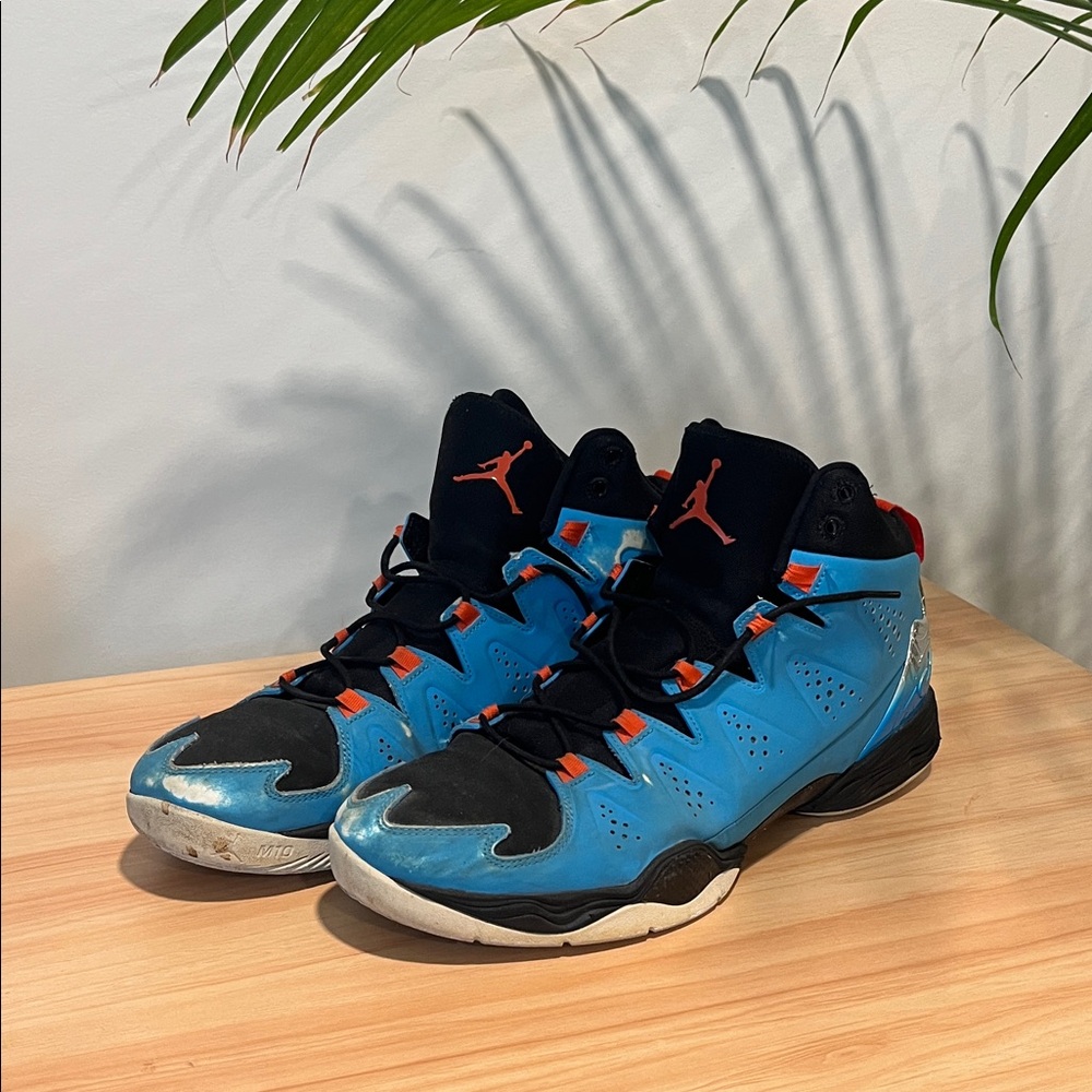 Jordan Melo M10 Blue Size 12 Men's Basketball Shoes